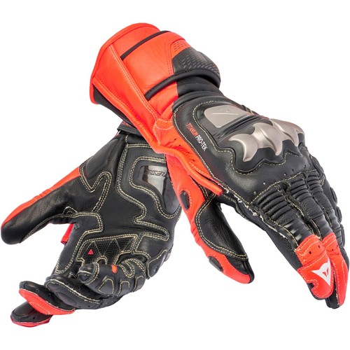 Gants cuir moto - en,