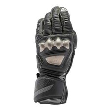Gants en cuir noir pour